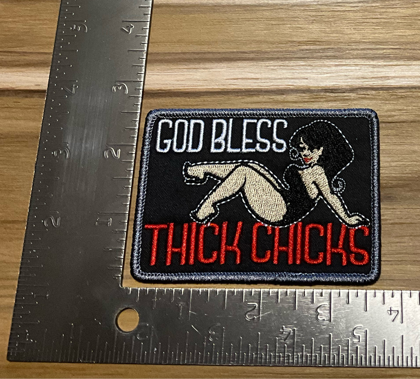 God bless thick chicks patch