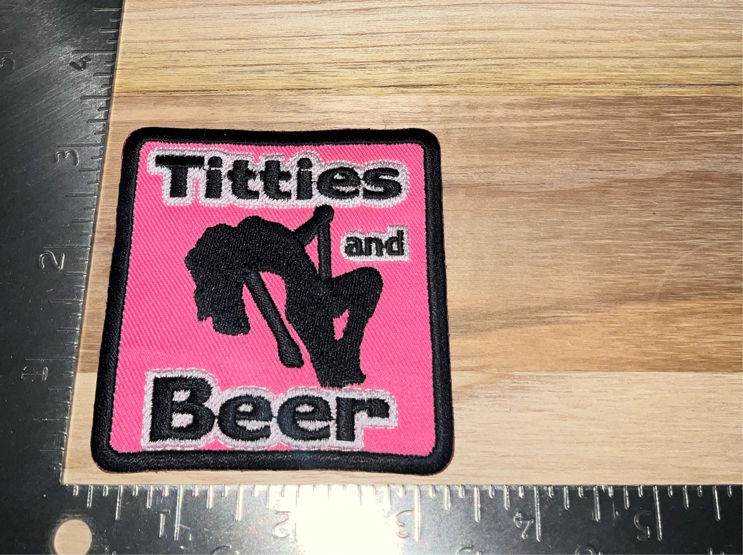 Titties and beer patch