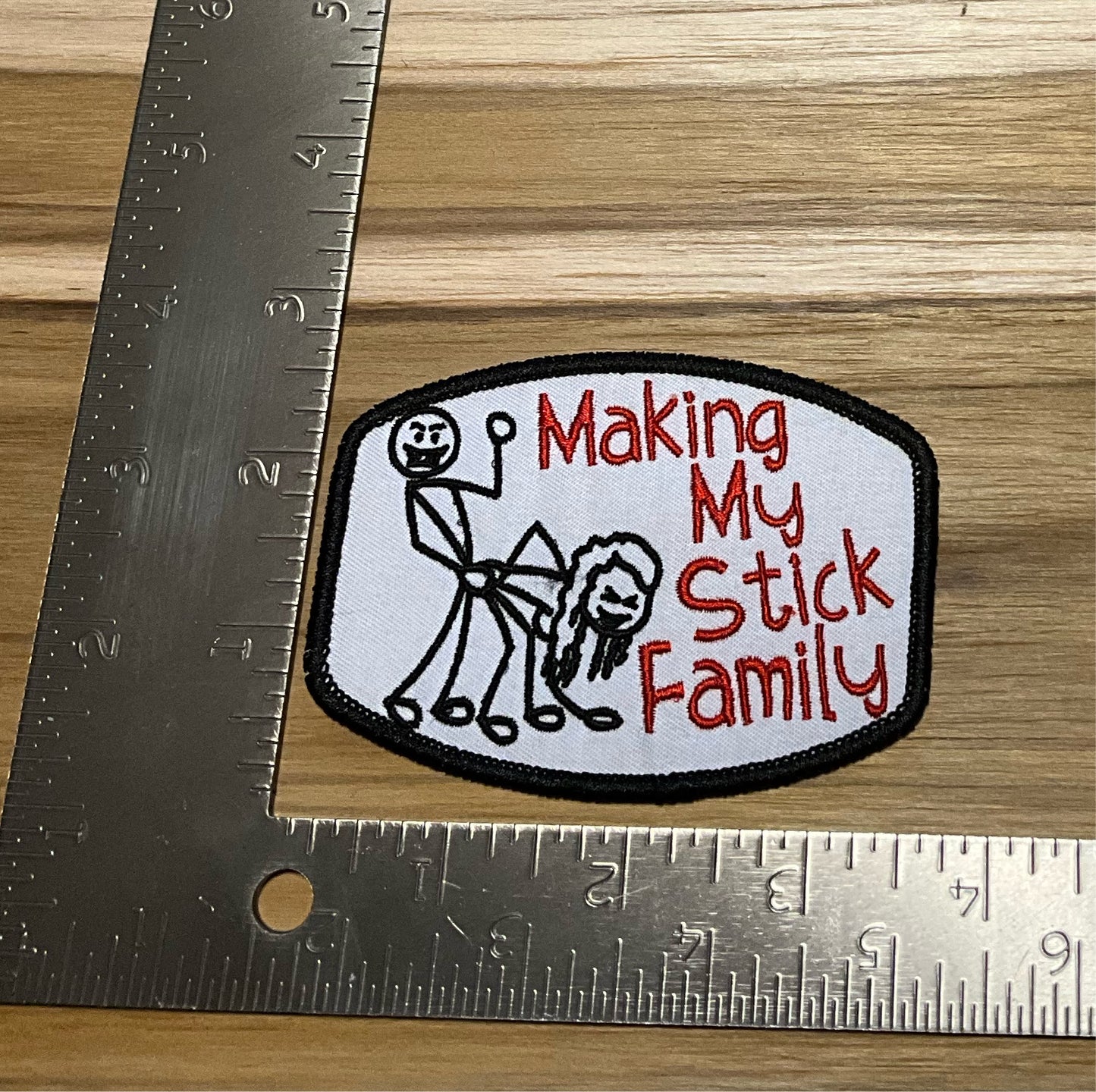 Making my stick family patch