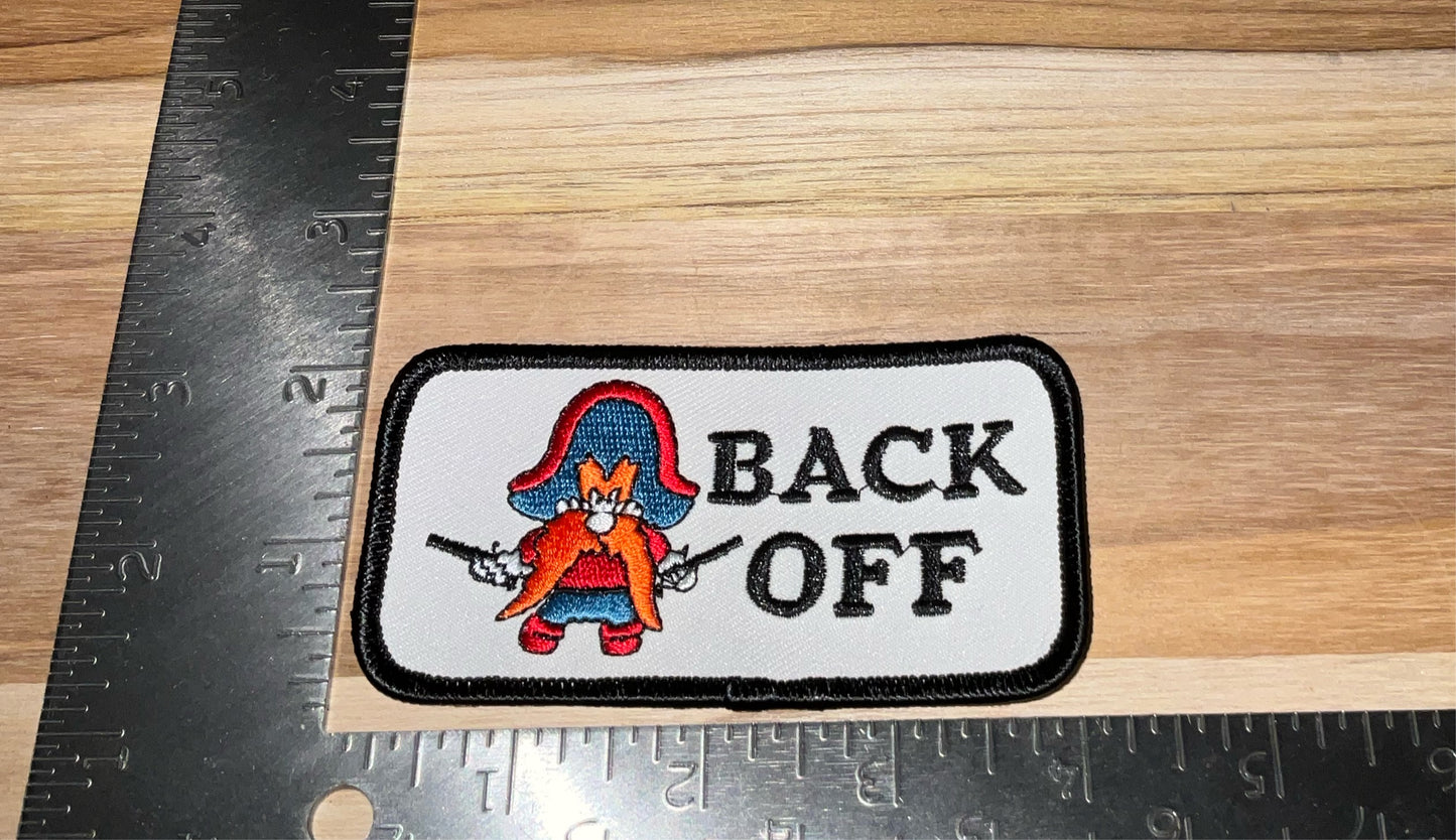 Yosemite Sam two guns back off patch