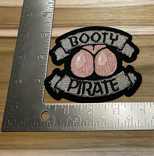 Booty pirate novelty patch