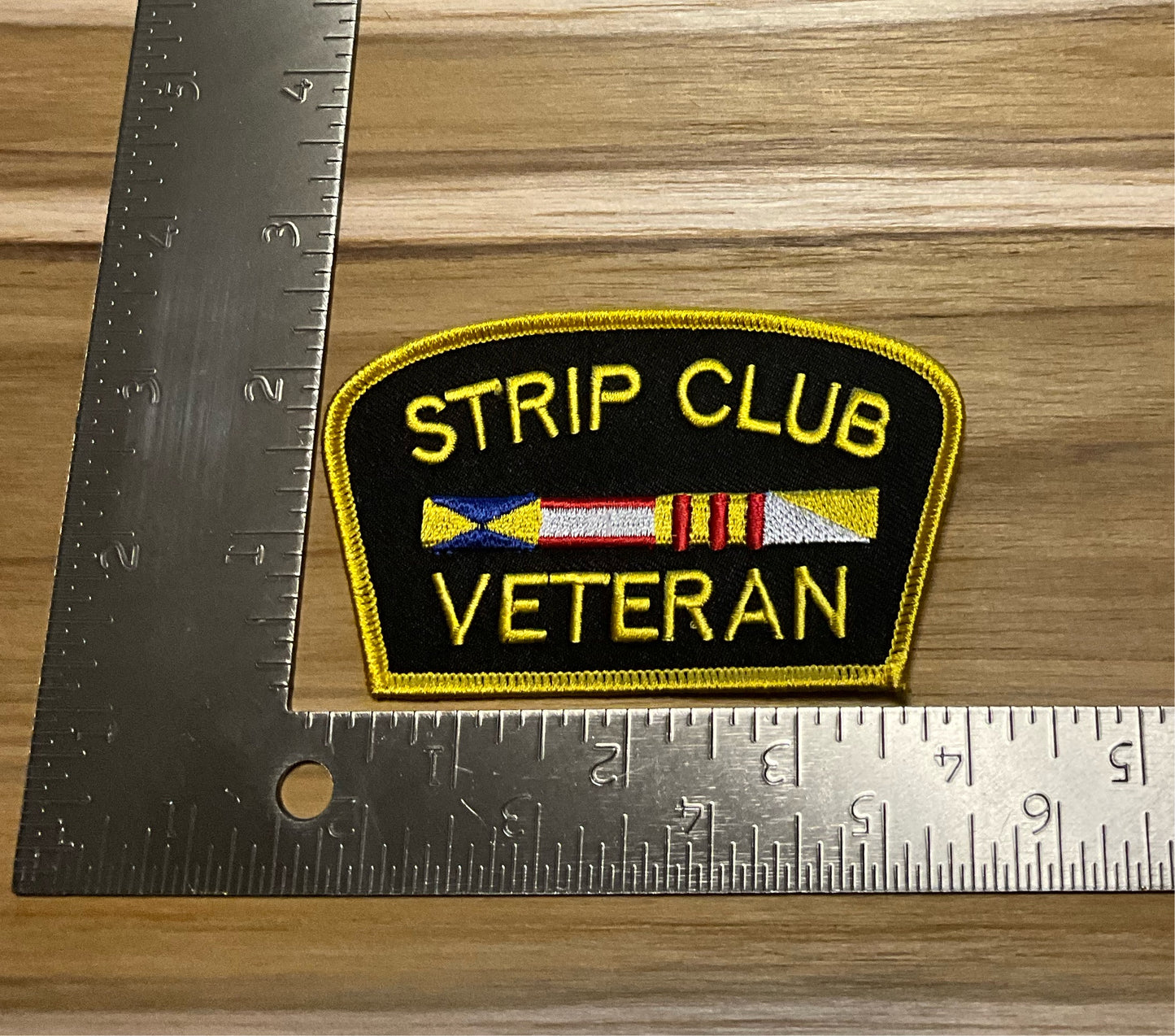 Strip club veteran patch