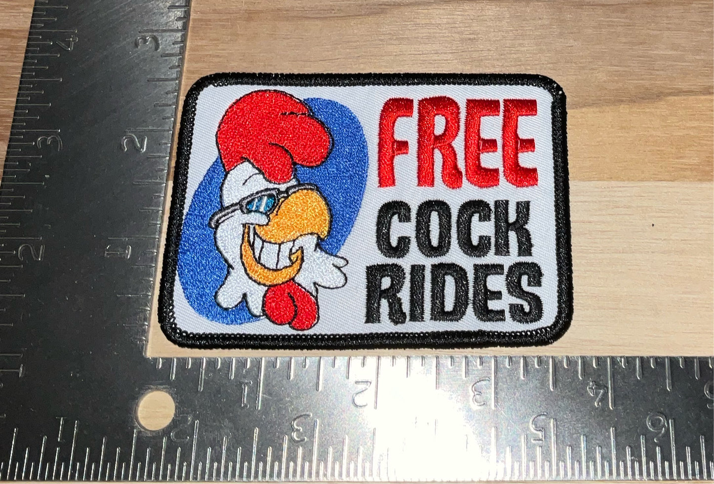 Free cock rides patch