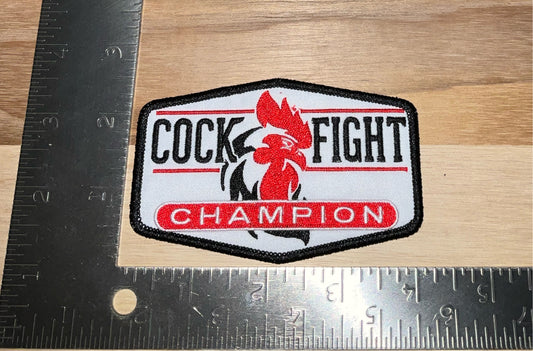 Cock fight champion patch