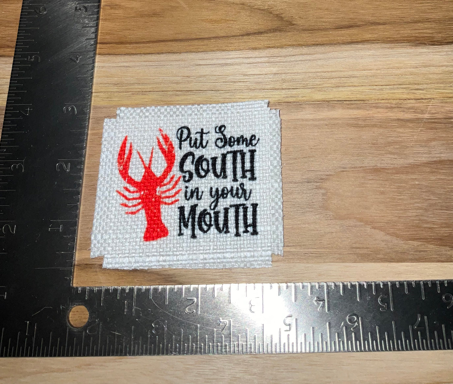 Her patch "put some south in your mouth"