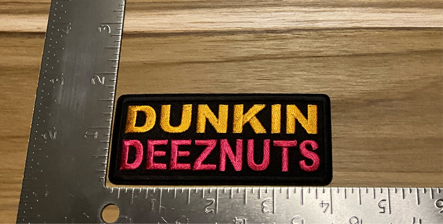 Dunkin' deeznuts patch