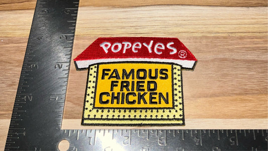 Popeyes famous fried chicken patch