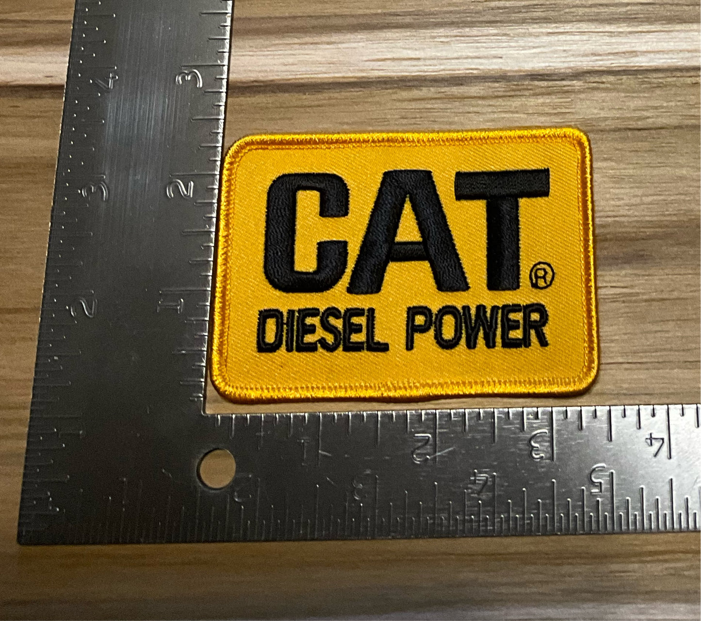 Vintage style caterpillar cat diesel power patch